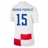 Camiseta Croacia Jugador Mario Pasalic Primera 2024