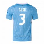 Camiseta Belgica Jugador Theate Segunda 2024