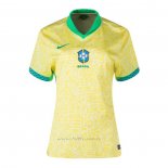 Camiseta Brasil Primera Mujer 2024
