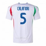 Camiseta Italia Jugador Calafiori Segunda 2024-2025