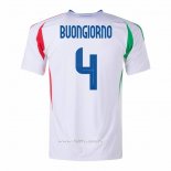 Camiseta Italia Jugador Buongiorno Segunda 2024-2025