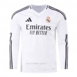 Camiseta Real Madrid Primera Manga Larga 2024-2025