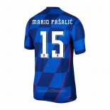 Camiseta Croacia Jugador Mario Pasalic Segunda 2024