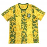 Camiseta de Entrenamiento Brasil 2024-2025 Amarillo