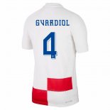 Camiseta Croacia Jugador Gvardiol Primera 2024