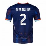 Camiseta Paises Bajos Jugador Geertruida Segunda 2024-2025