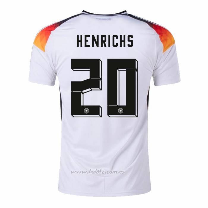 Camiseta Alemania Jugador Henrichs Primera 2024